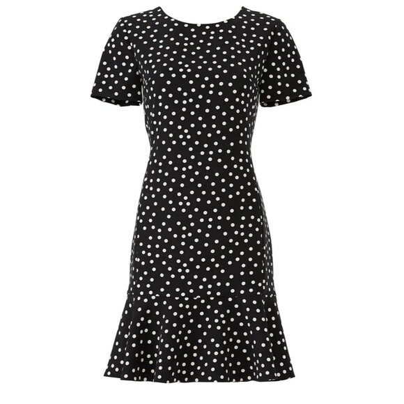 Slate And Willow Black Polka Dot Mermaid Ruffle Hem Sz 2 And 6 Available NWOT - Picture 1 of 6